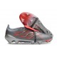 Chaussures de Foot adidas Predator 26 Elite FT FG Gris Rouge
