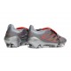 Chaussures de Foot adidas Predator 26 Elite FT FG Gris Rouge