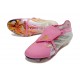 Chaussures de Foot adidas Predator 26 Elite FT FG Rose Blanc