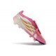 Chaussures de Foot adidas Predator 26 Elite FT FG Rose Blanc