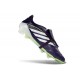 Chaussures de Foot adidas Predator 26 Elite FT FG Noir Blanc Vert