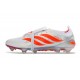 Chaussures de Foot adidas Predator 26 Elite FT FG Blanc Rouge