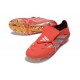 Chaussures de Foot adidas Predator 26 Elite FT FG Rouge Argent