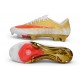 Crampons de Football Nike Mercurial Superfly XI Elite FG CR7 Dore Rouge