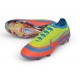Crampons Nike Air Zoom Mercurial Vapor 17 Elite FG Rouge Jaune Bleu