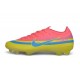 Nouveau Chaussure Nike Mercurial Vapor XVII Elite FG Rouge Jaune Bleu