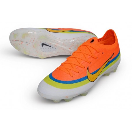 Nouveau Chaussure Nike Mercurial Vapor XVII Elite FG Orange Jaune