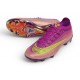Nouveau Chaussure Nike Mercurial Vapor XVII Elite FG Violet Jaune