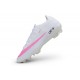 Nouveau Chaussure Nike Mercurial Vapor XVII Elite FG CR7 Blanc Rose
