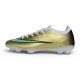 Nouveau Chaussure Nike Mercurial Vapor XVII Elite FG Or Vert