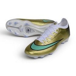 Nouveau Chaussure Nike Mercurial Vapor XVII Elite FG Or Vert