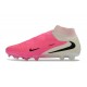 Crampons Nike Phantom 6 High Elite FG Rose Blanc