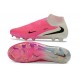 Crampons Nike Phantom 6 High Elite FG Rose Blanc
