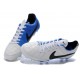 Chaussures de Football Nike - Nike Tiempo Legend V FG - Pack de Réflexion Bleu Blanc Noir