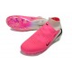 Crampons Nike Phantom 6 High Elite FG Rose Blanc