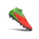 Crampons Nike Phantom 6 High Elite FG Hot Punch Noir Vert Strike