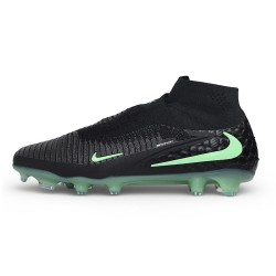 Crampons Nike Phantom 6 High Elite FG Noir Vert Illusion