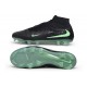 Crampons Nike Phantom 6 High Elite FG Noir Vert Illusion