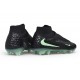 Crampons Nike Phantom 6 High Elite FG Noir Vert Illusion
