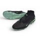 Crampons Nike Phantom 6 High Elite FG Noir Vert Illusion