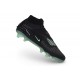 Crampons Nike Phantom 6 High Elite FG Noir Vert Illusion