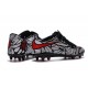 Nike Hypervenom Phinish Chaussures De Football - Noir Rouge Blanc Neymar FG