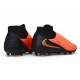 Crampons Nike Phantom 6 High Elite FG Brt Rouge foncé Dégradé Noir
