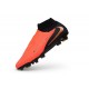 Crampons Nike Phantom 6 High Elite FG Brt Rouge foncé Dégradé Noir