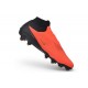 Crampons Nike Phantom 6 High Elite FG Brt Rouge foncé Dégradé Noir