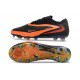 Chaussure de Foot Nike Phantom 6 L Elite FG Noir Brt Rouge foncé