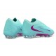 Nike Crampons de Football Phantom 6 Low Elite FG Bleu Violet