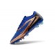 Nike Crampons Phantom 6 Low Elite FG Bleu Marine Cuivre Métallique