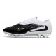 Nike Crampons de Football Phantom 6 Low Elite FG Noir Blanc