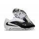 Nike Crampons de Football Phantom 6 Low Elite FG Noir Blanc