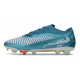 Nike Crampons de Football Phantom 6 Low Elite FG Bleu Baltique Bleu Glacier