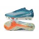Nike Crampons de Football Phantom 6 Low Elite FG Bleu Baltique Bleu Glacier