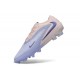 Nike Crampons de Football Phantom 6 Low Elite FG Bleu lavande Pêche pâle
