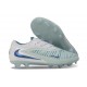Nike Crampons de Football Phantom 6 Low Elite FG Bleu Glacier
