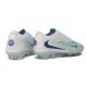 Nike Crampons de Football Phantom 6 Low Elite FG Bleu Glacier
