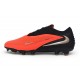 Nike Crampons Phantom 6 Low Elite FG Brt Rouge foncé Fumé Noir