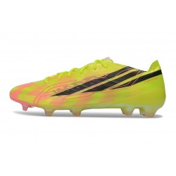 adidas F50 Hyperfast EVO FG Jaune Noir Solar Turquoise Édition Limitée