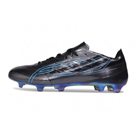 Crampons de Football adidas F50 Hyperfast EVO FG Noir Bleu