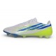 Crampons de Football adidas F50 Hyperfast EVO FG Blanc Bleu Jaune