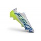 Crampons de Football adidas F50 Hyperfast EVO FG Blanc Bleu Jaune