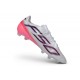 Crampons de Football adidas F50 Hyperfast EVO FG Blanc Noir Rose