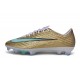 Crampons Nike Mercurial Superfly XI Elite FG Mtlc Or Vert luminescent