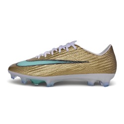 Crampons Nike Mercurial Superfly XI Elite FG Mtlc Or Vert luminescent