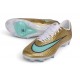 Crampons Nike Mercurial Superfly XI Elite FG Mtlc Or Vert luminescent