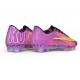 Crampons de Football Nike Mercurial Superfly XI Elite FG Violet Jaune