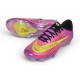 Crampons de Football Nike Mercurial Superfly XI Elite FG Violet Jaune